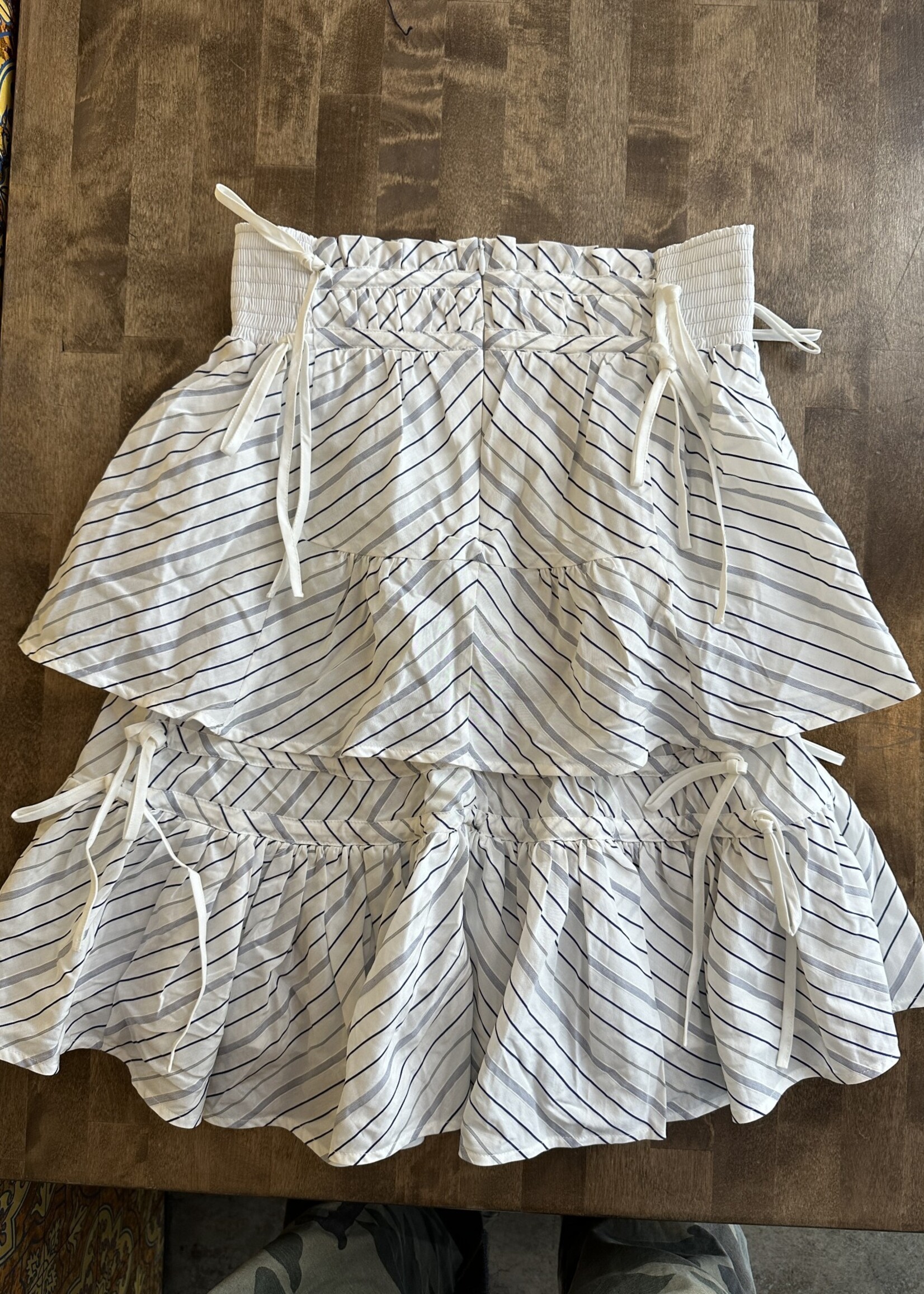 Peter Pilotto White Stretch Skirt 26" Retail $400+