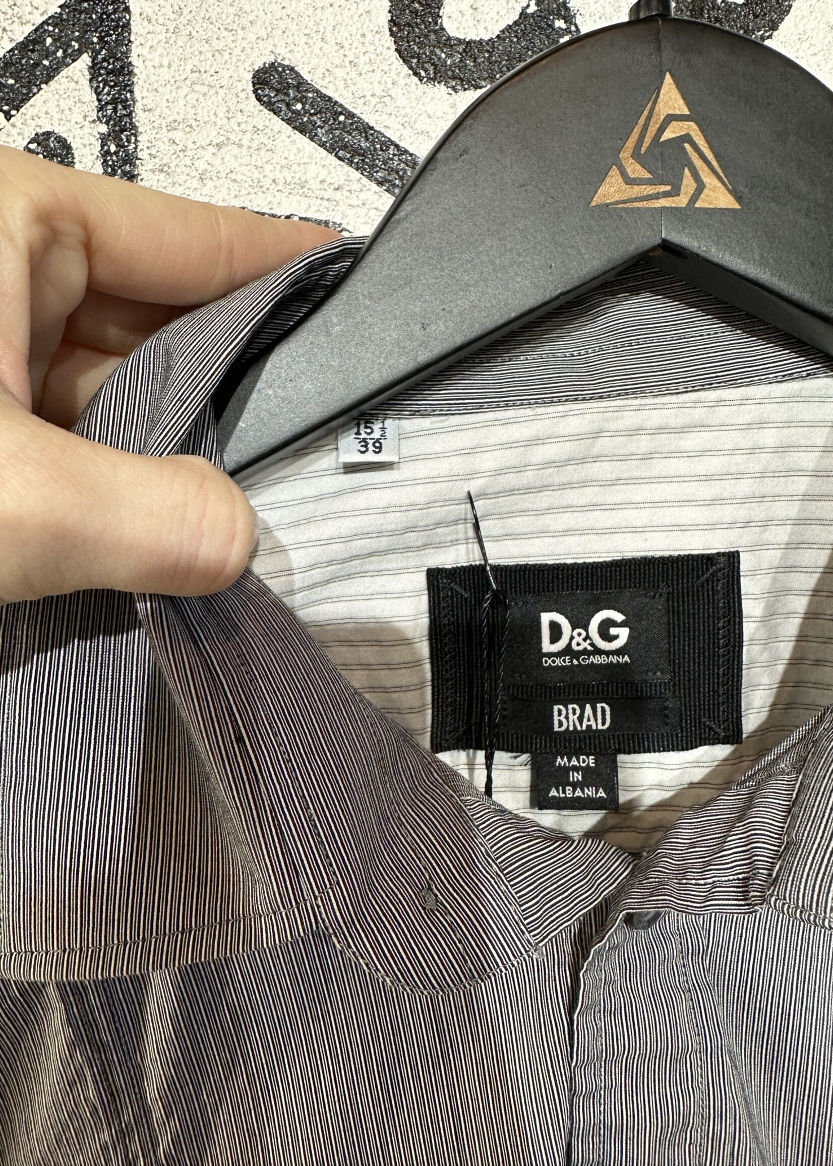 Dolce & Gabbana 'Brad' Y2K Button Up Masc M