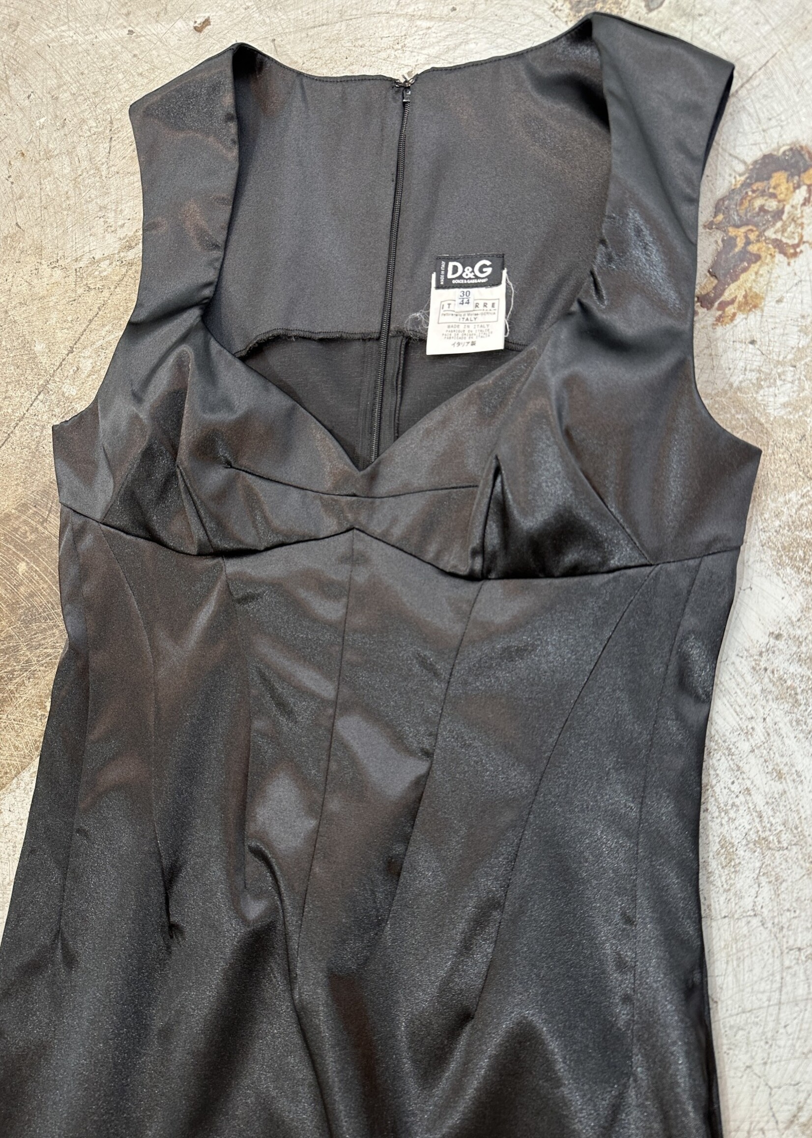 Dolce & Gabbana Black Bodycon Dress 29"/ US4/6