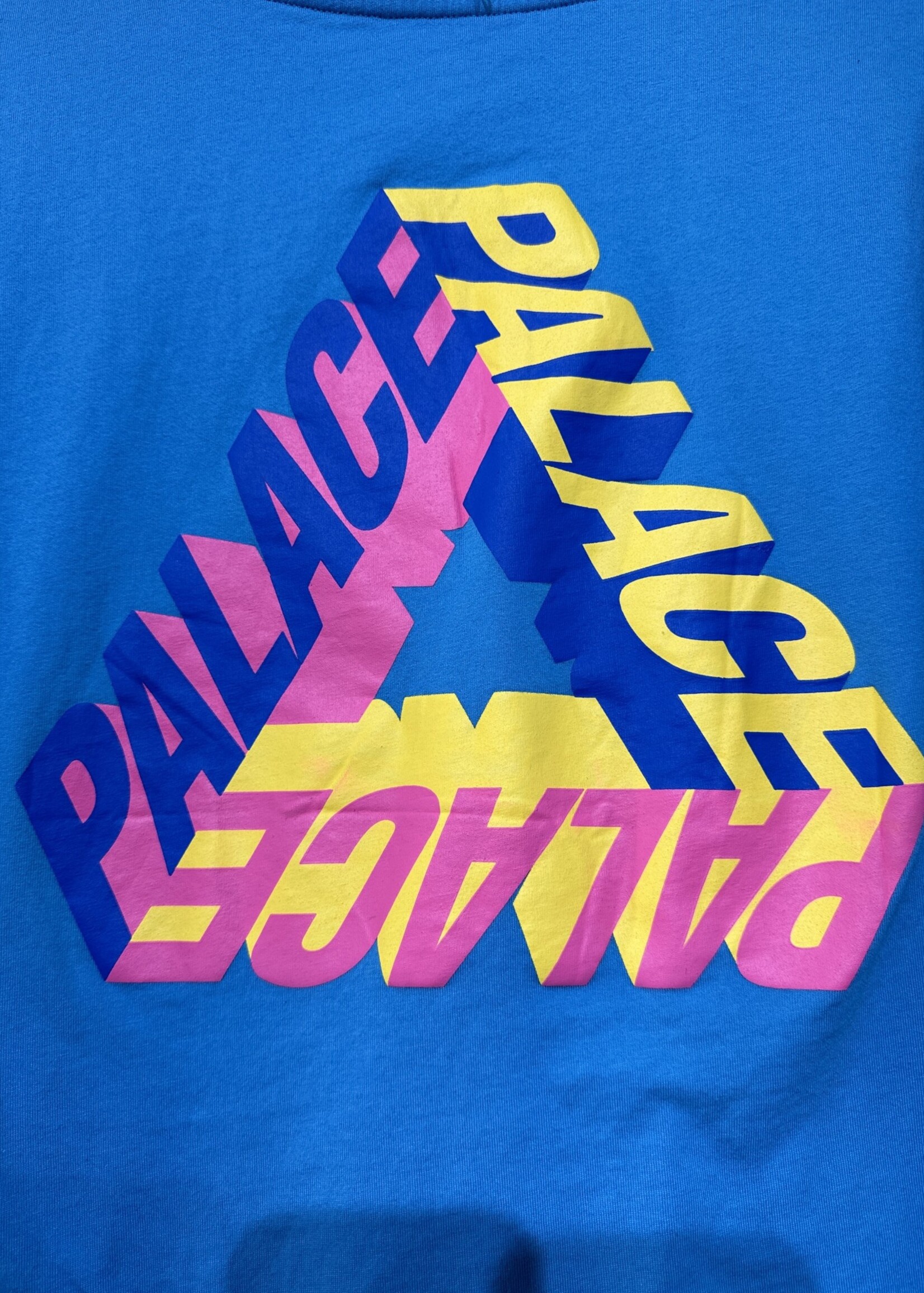 Palace Blue Tri Logo Tee XL