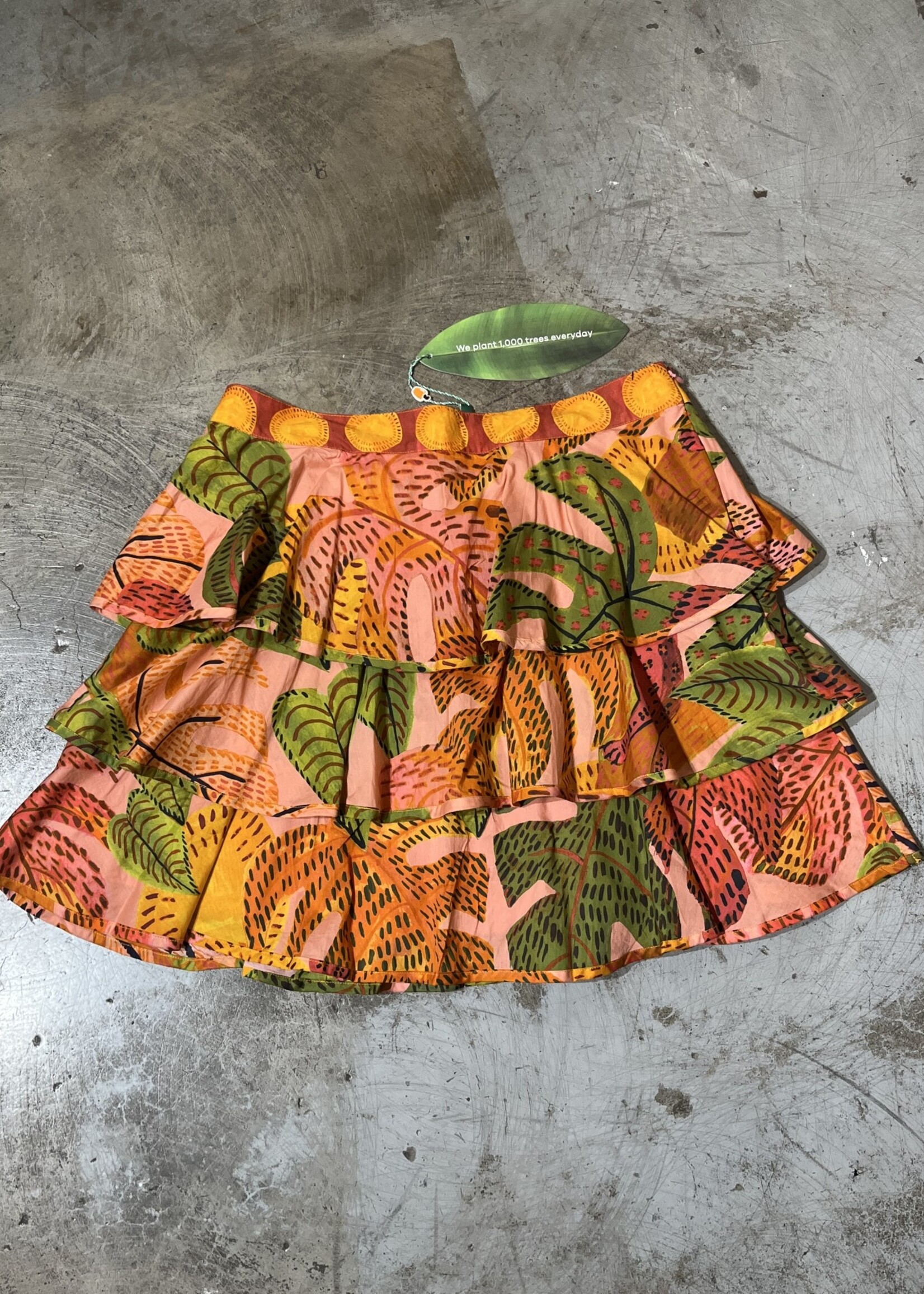 NWT Farm Rio Summer Dream Layered Skirt 30"