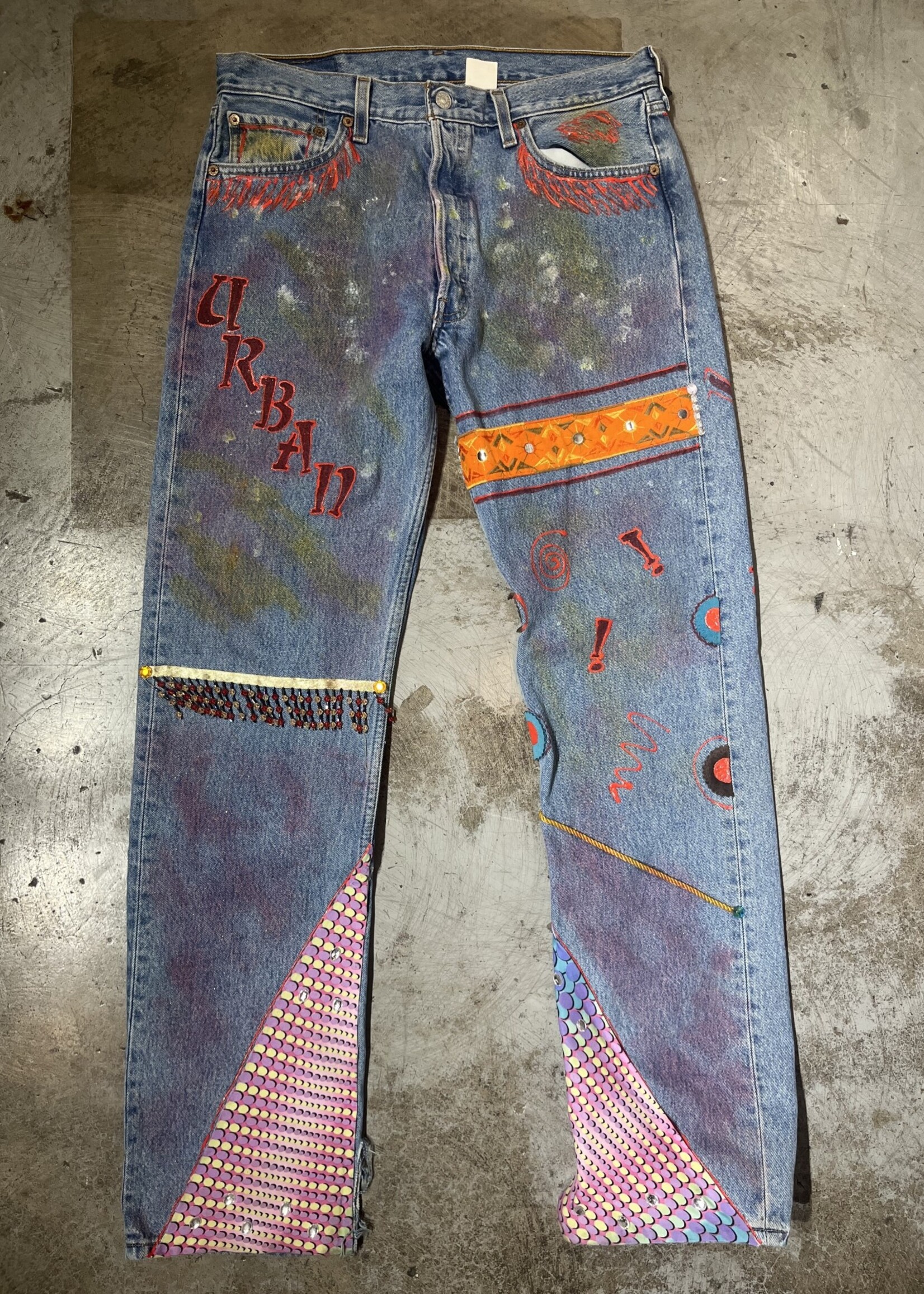 Levi's '01 'Urban Funk' Reworked Jeans 34"