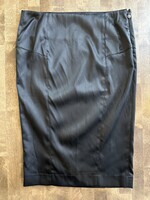 Just Cavalli Y2K Black Satin Skirt 27 S