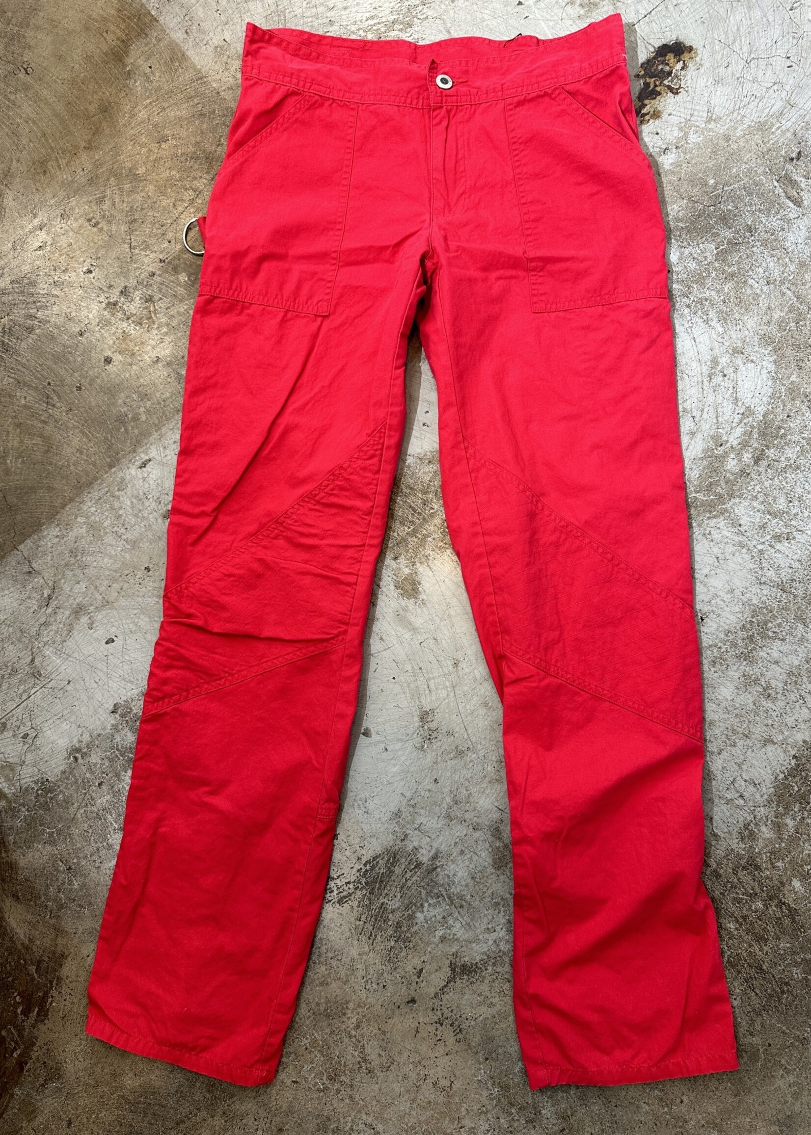 Maxi Y2K Hot Pink Tie Side Pants 30"