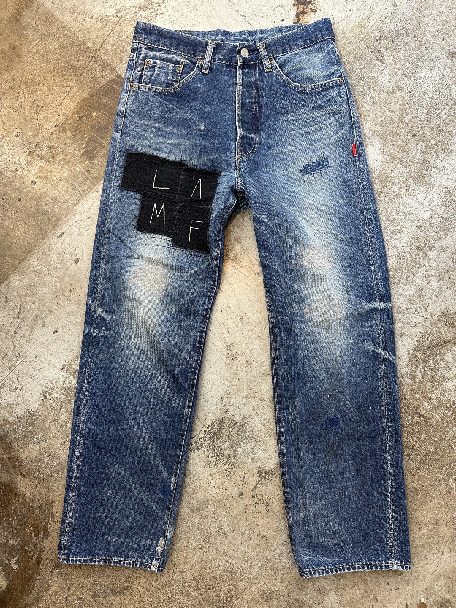 WTAPS S/S 09 Lamf Blues Trash Denim MASC 30 - ALT REBEL