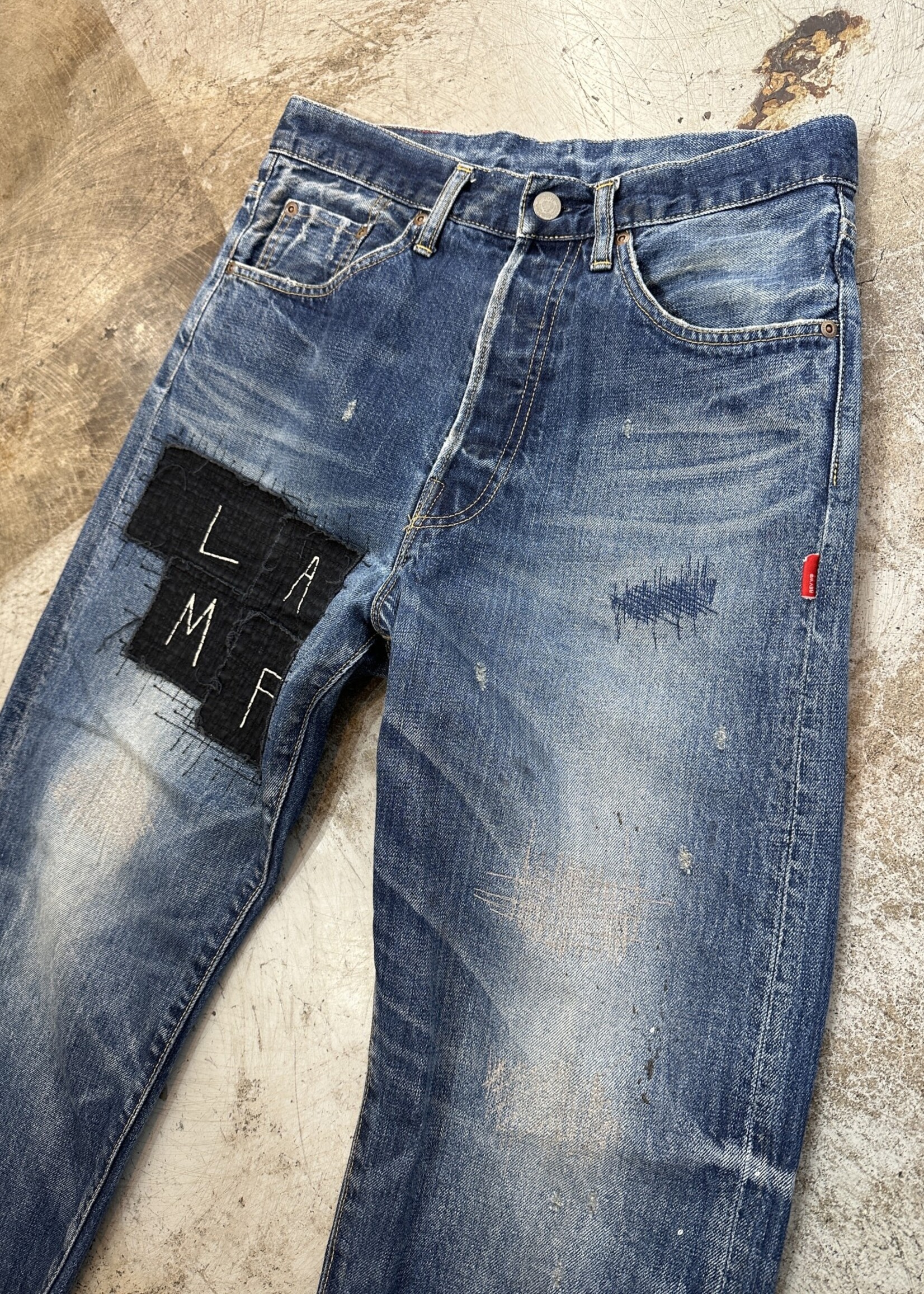 WTAPS S/S 09 Lamf Blues Trash Denim MASC 30 - ALT REBEL