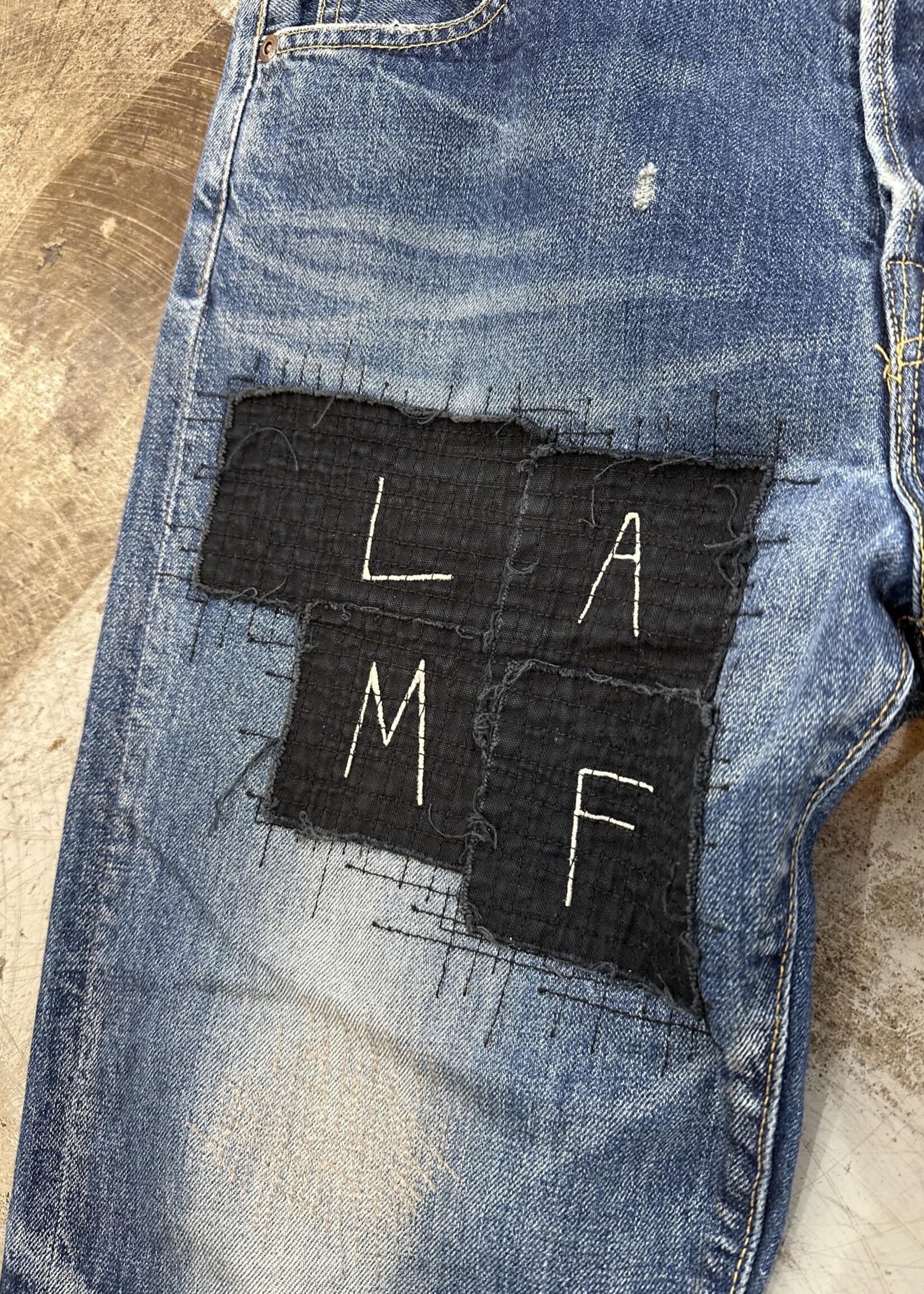 WTAPS S/S 09 Lamf Blues Trash Denim MASC 30