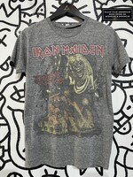 Iron Maiden Number of the Beast Grey Tee MASC S
