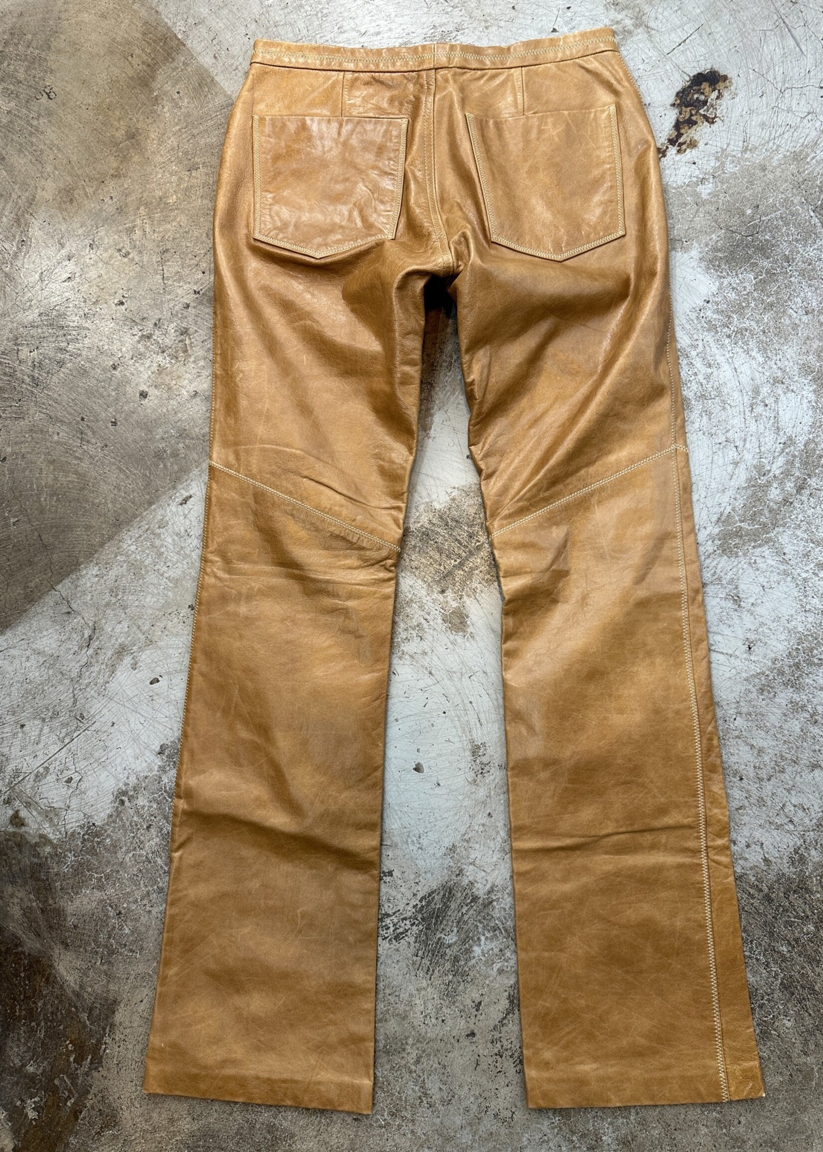 Gap bootcut leather pants deals