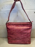 Brighton Pink Croc Handbag