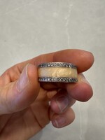 Pandora Rose Gold CZ Trim Ring 6
