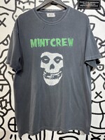 Mintcrew Misfits Grey Distressed Tee L