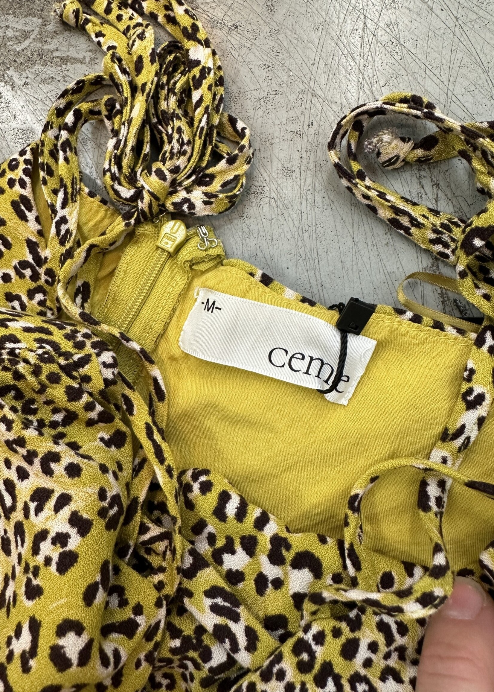 Ceme Cheetah Print Dress M