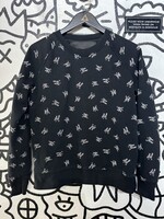 Marc Jacobs All Over Print Logo Sweater Fem XS