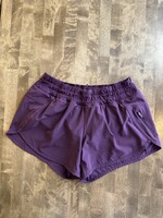 Lululemon Purple Stretch Shorts 6