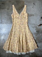 B Darlin Vintage Floral Lace Dress S
