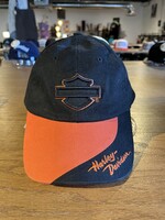 Harley Black Orange Hat