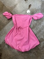 NWT Staud Pink Puff Dress M
