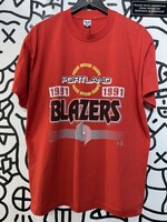 91 Portland Blazers Red Tee XL