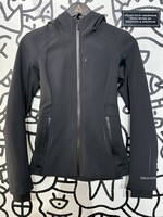 Lululemon Black Nylon Hooded Jacket 0/XS