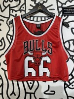 Ultra Game Chicago Bulls Crop Jersey L