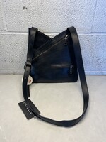 Joe's Black Leather Side Bag