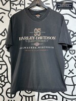 Harley Denver Colorado Vintage Black Tee L