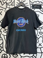 Hard Rock Chicago Vintage Black Tee M 2