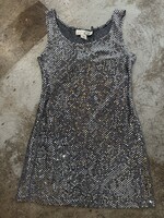Vintage Charlotte Russe Silver Sequin Dress M