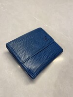 Louis Vuitton Blue Epi Wallet