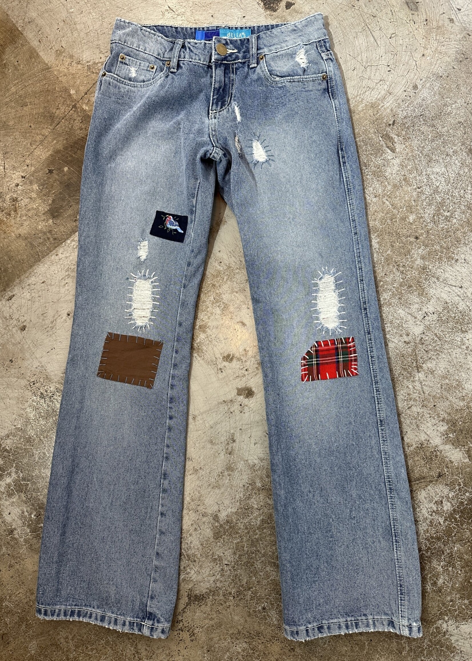 Delia's 2000s Distressed Jeans 28