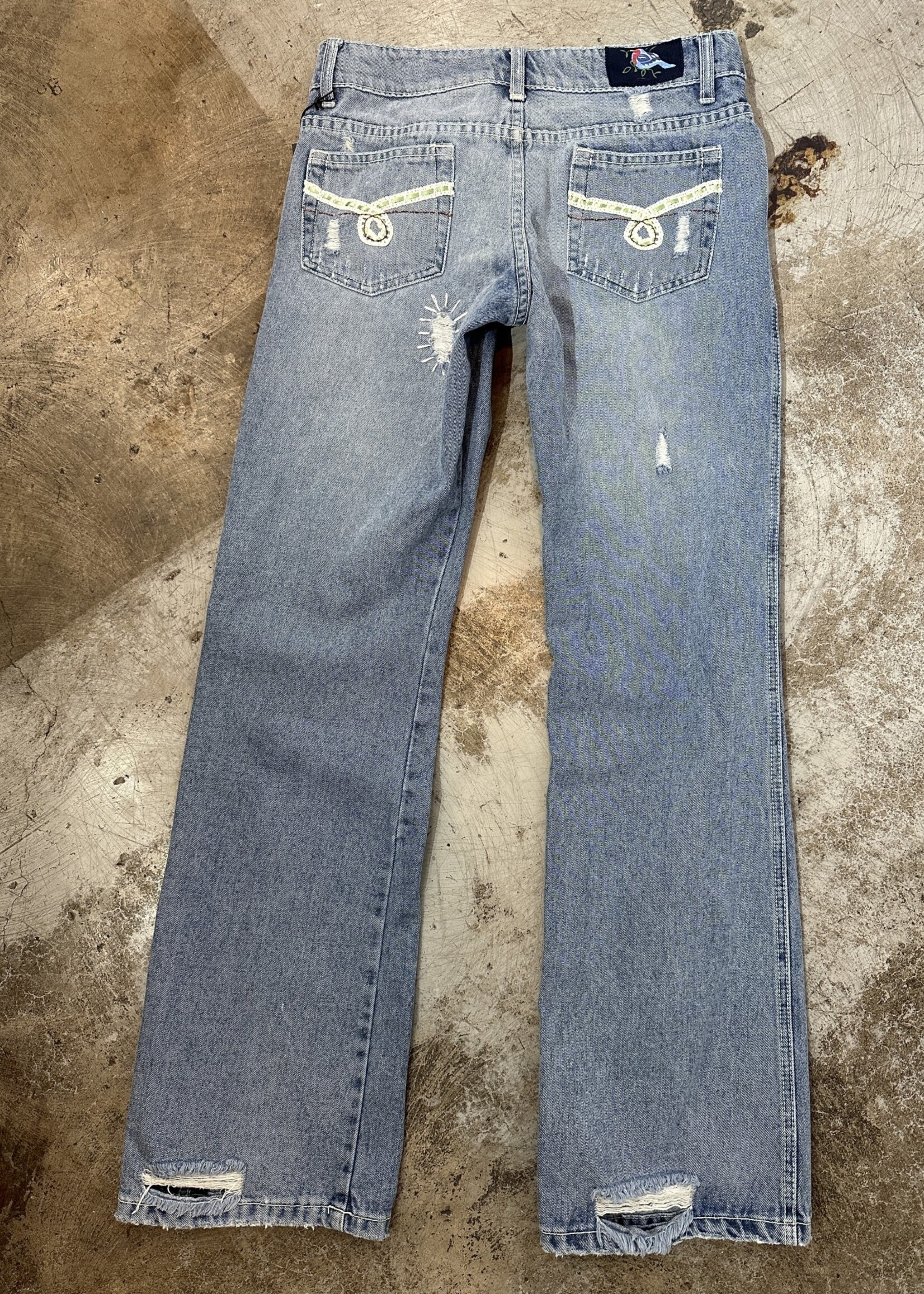 Delia's 2000s Distressed Jeans 28