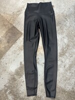 ALO Black Nylon Leggings XXS