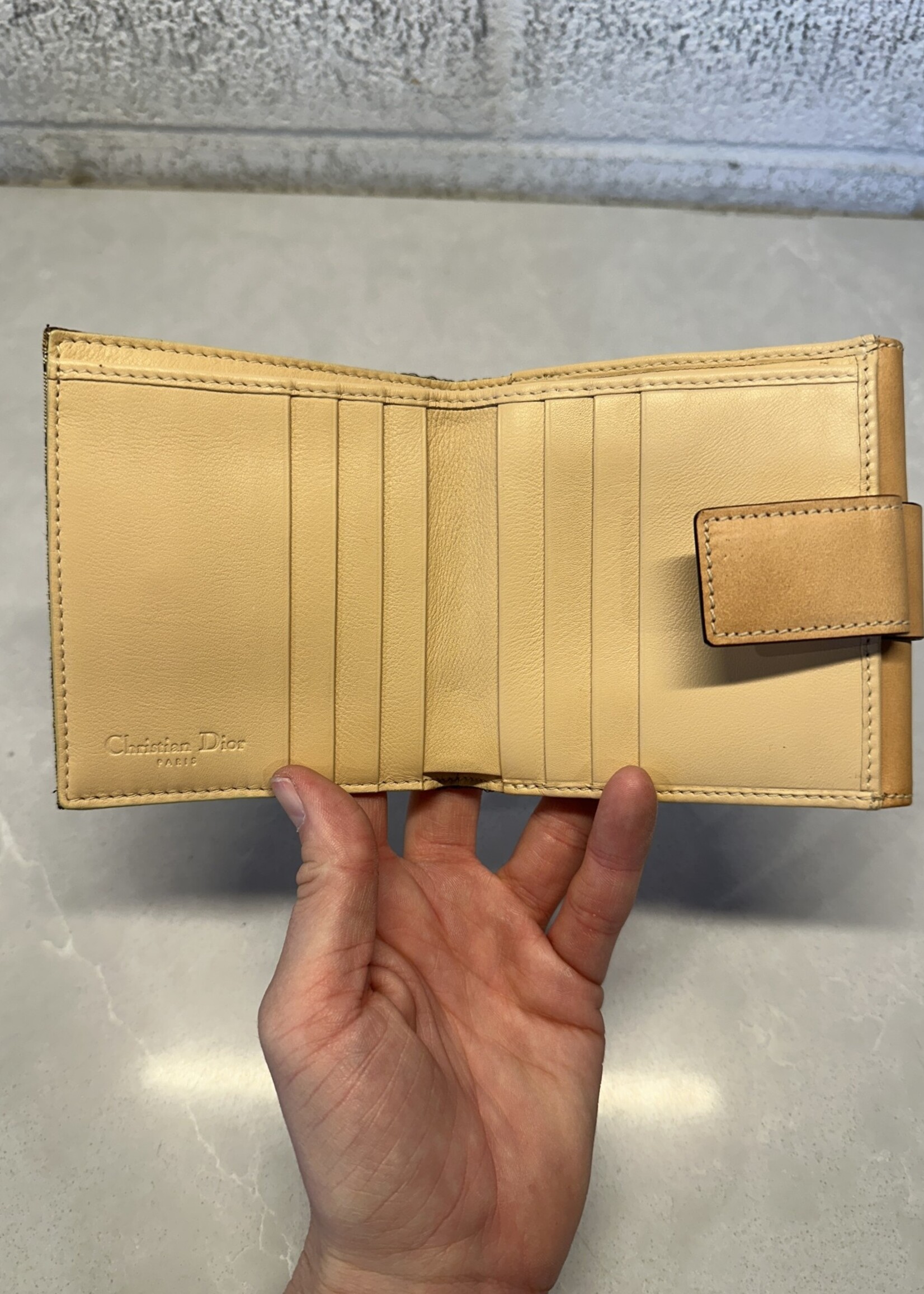 Dior Oblique Canvas Wallet