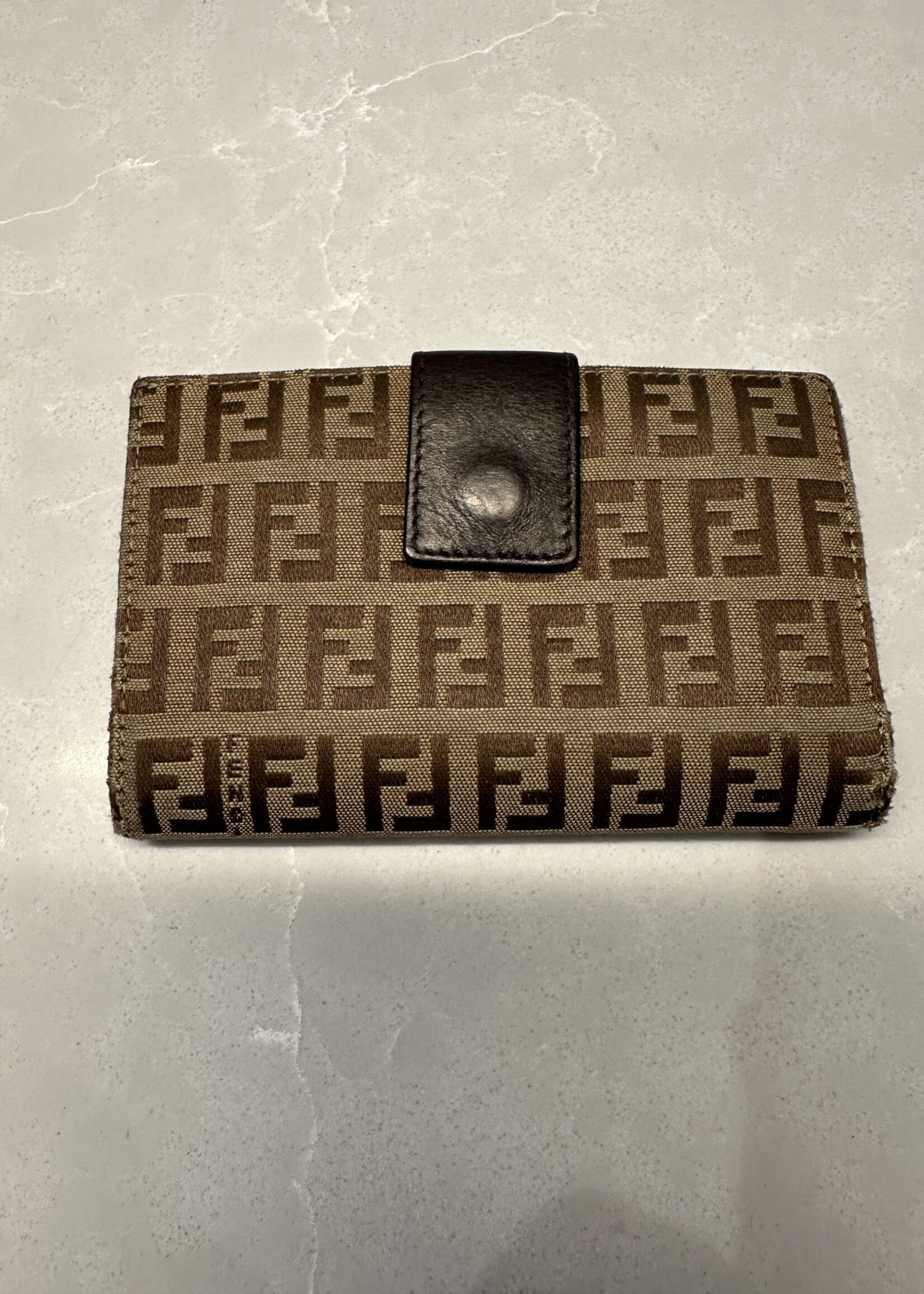 Fendi Zucca Print Vintage Wallet