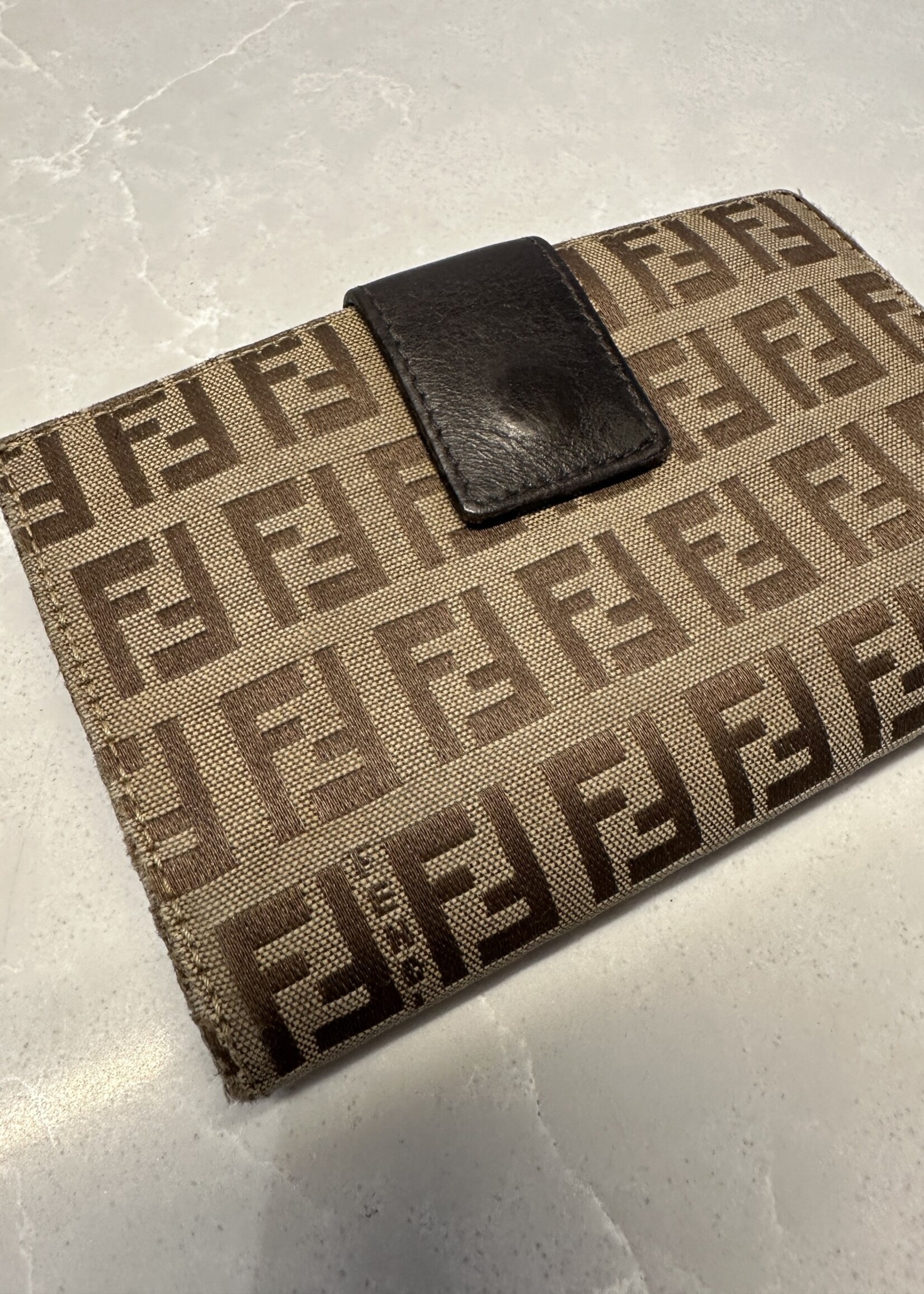 Fendi Zucca Print Vintage Wallet