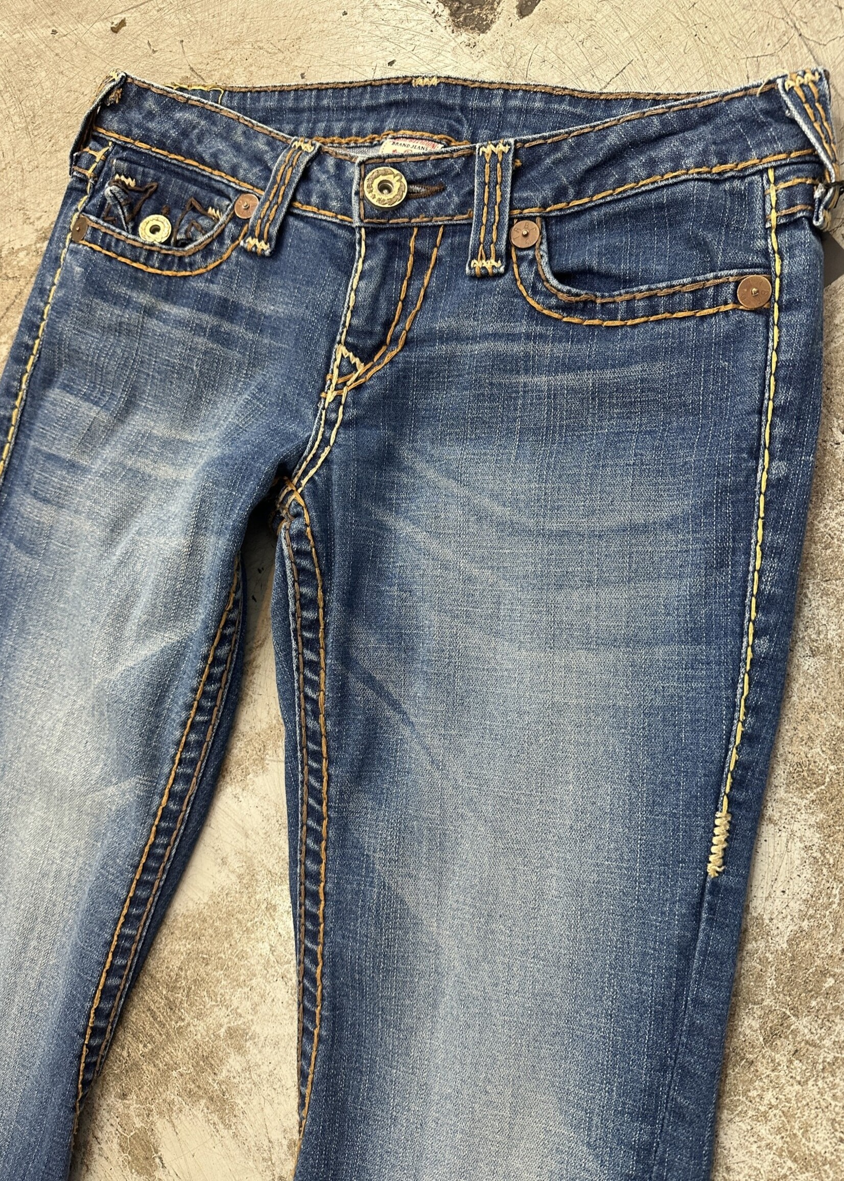 True Religion Joey Super T Mid Wash Jeans Fem 29