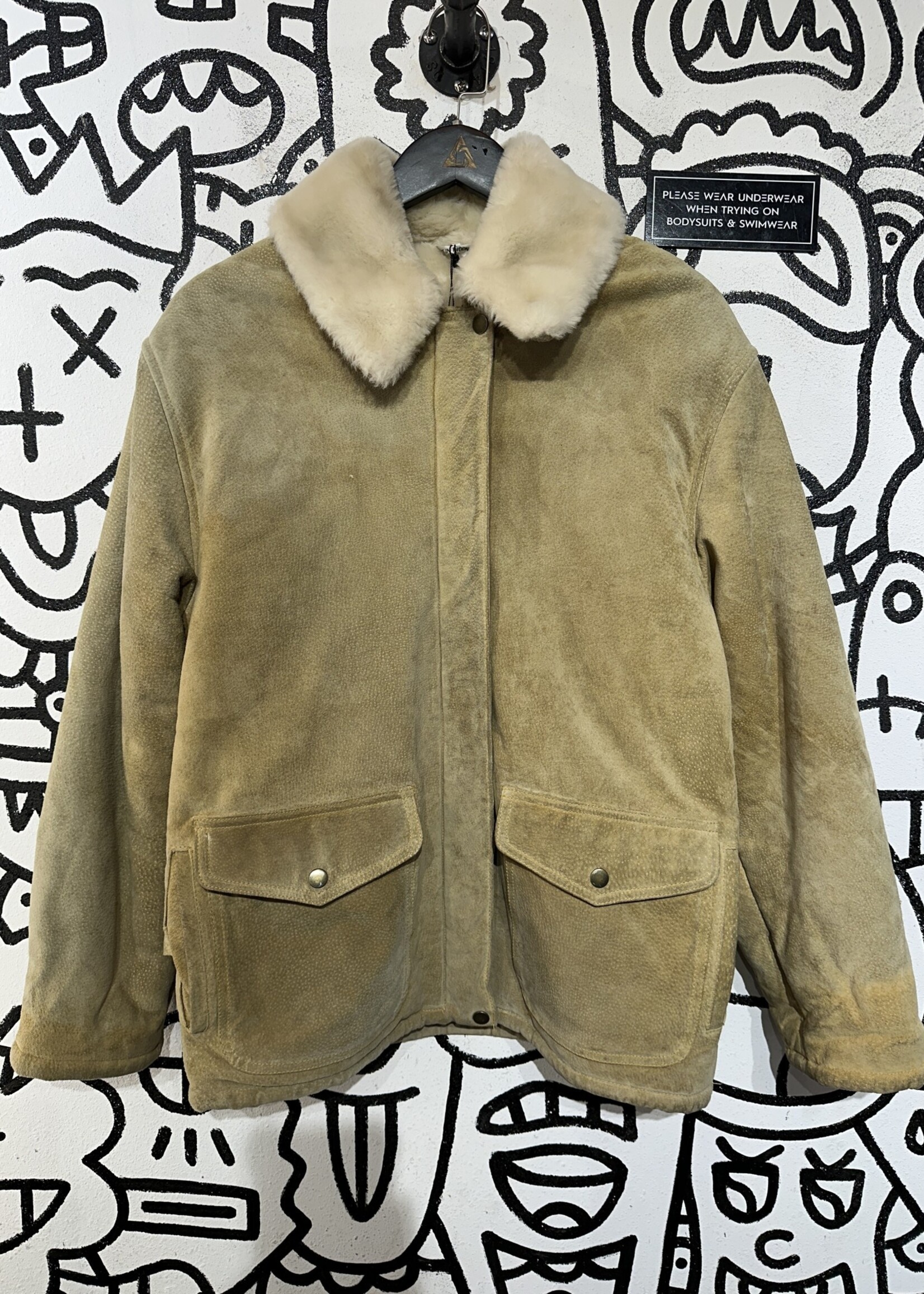 Marvin richards suede coat best sale