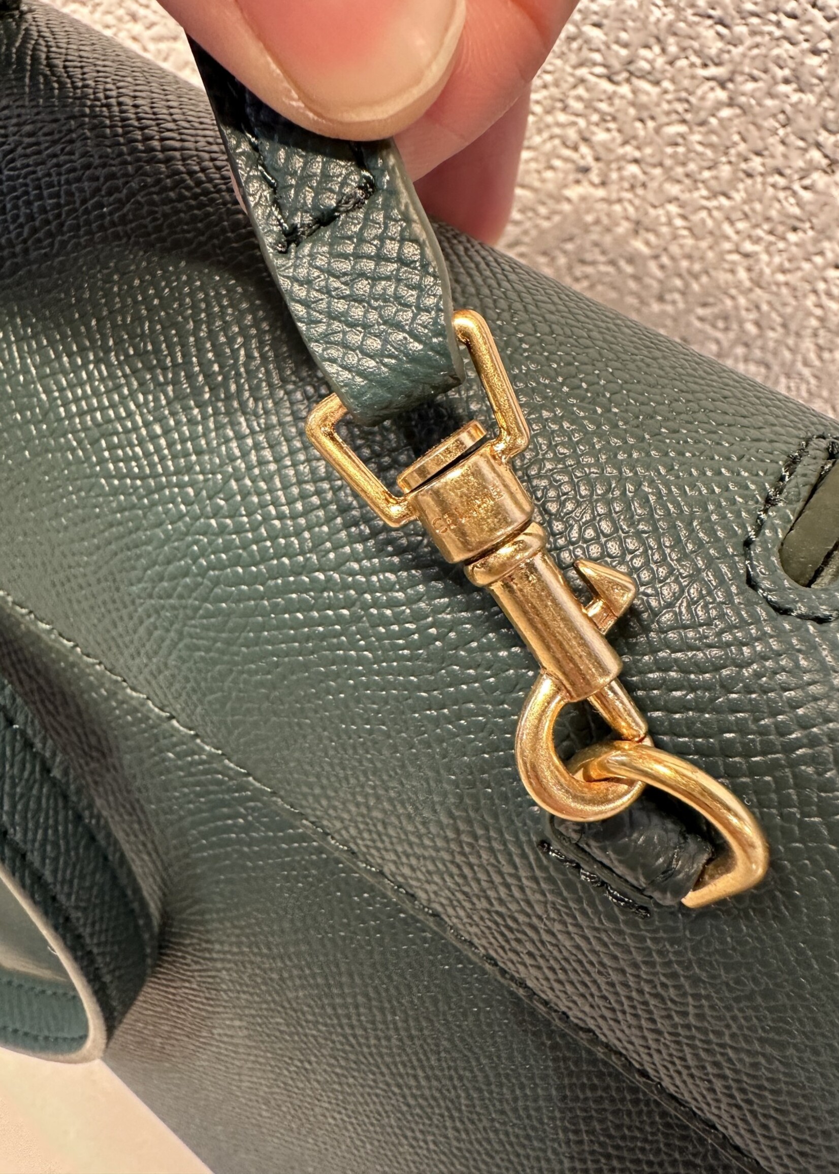 Celine Nano Belt Bag in Grained Calfskin Retail 2450 ALT REBEL