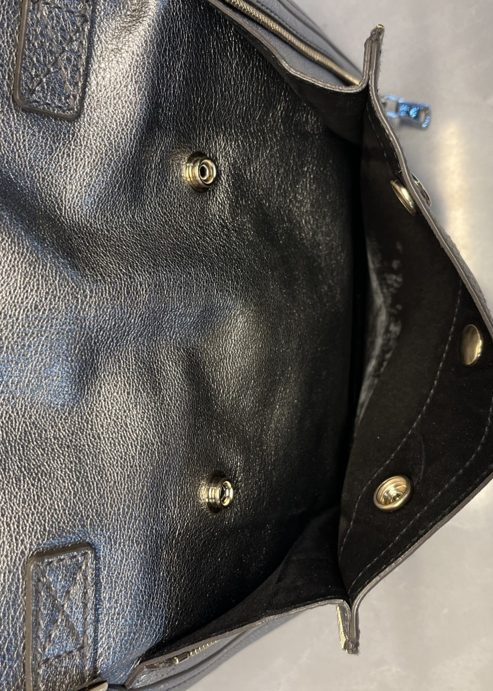 YSL Metallic 'Downtown' Tote