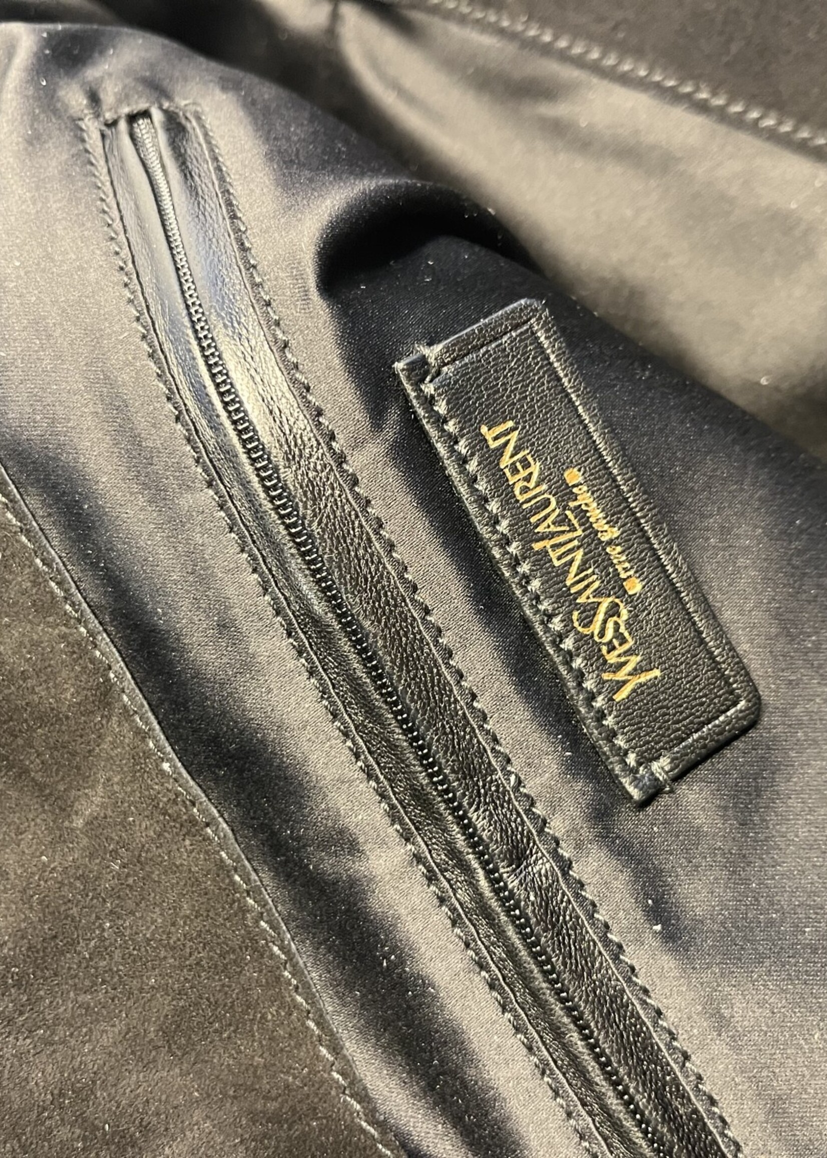 YSL Metallic 'Downtown' Tote