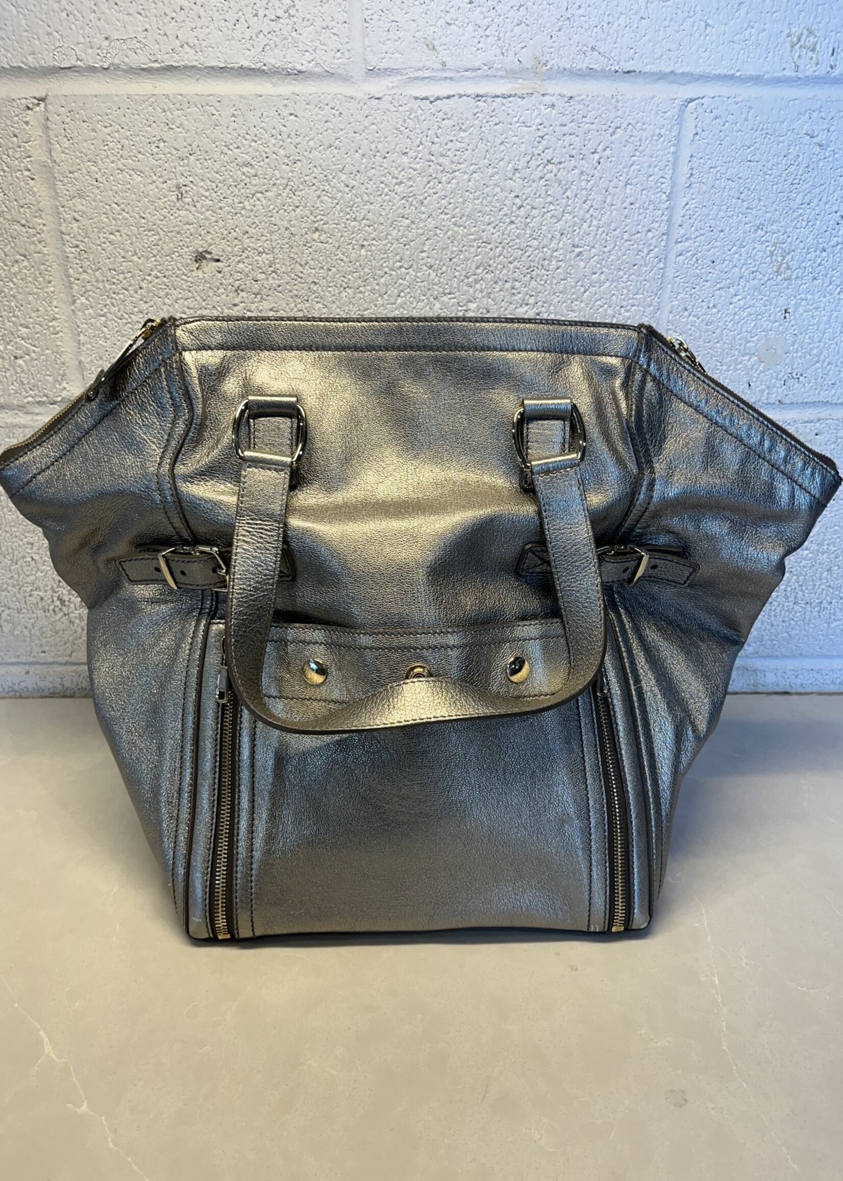 YSL Metallic 'Downtown' Tote