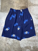 See By Chloe Blue Star Print Shorts 28-31