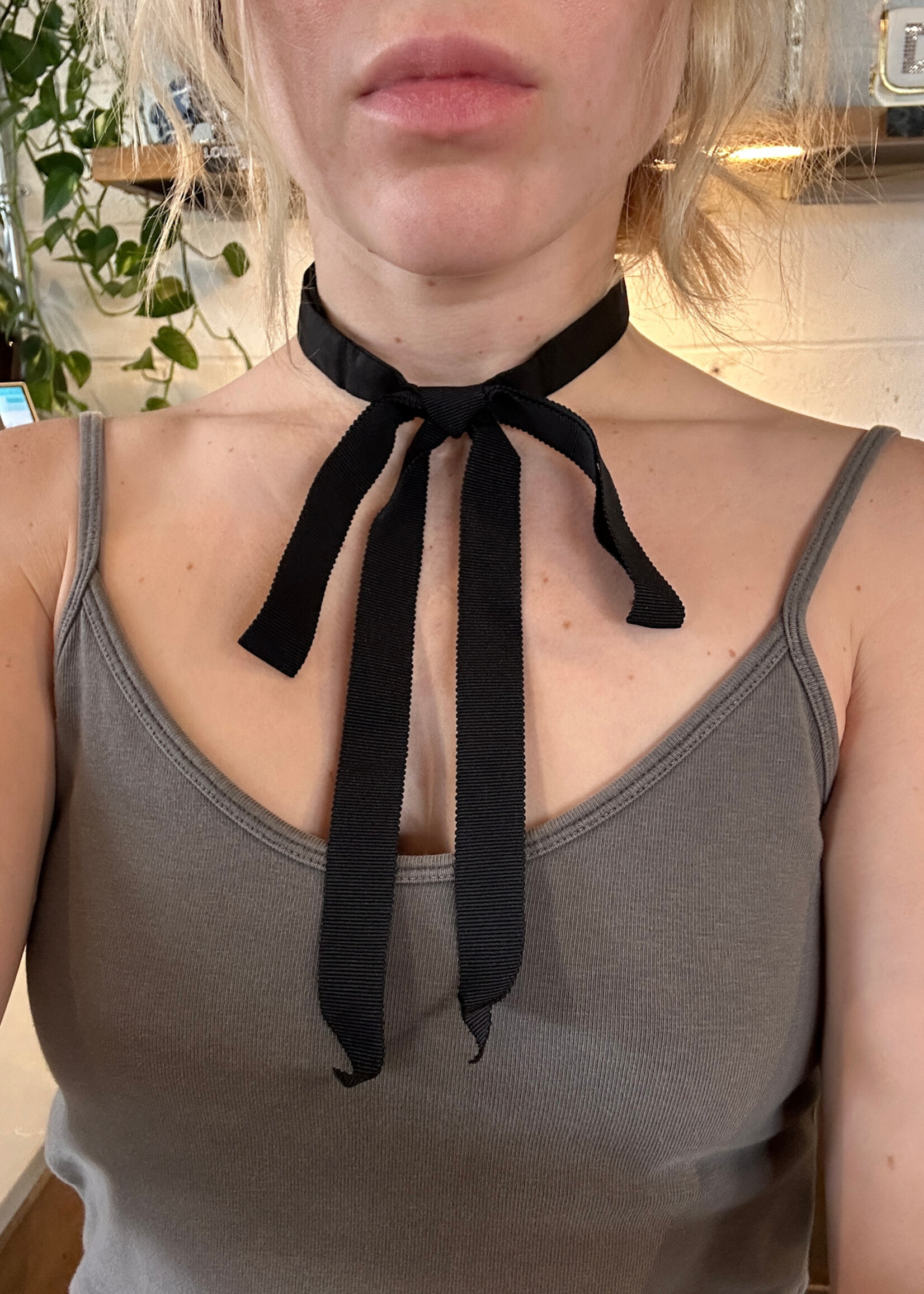 NWT Gucci Black Neck Bow Tie