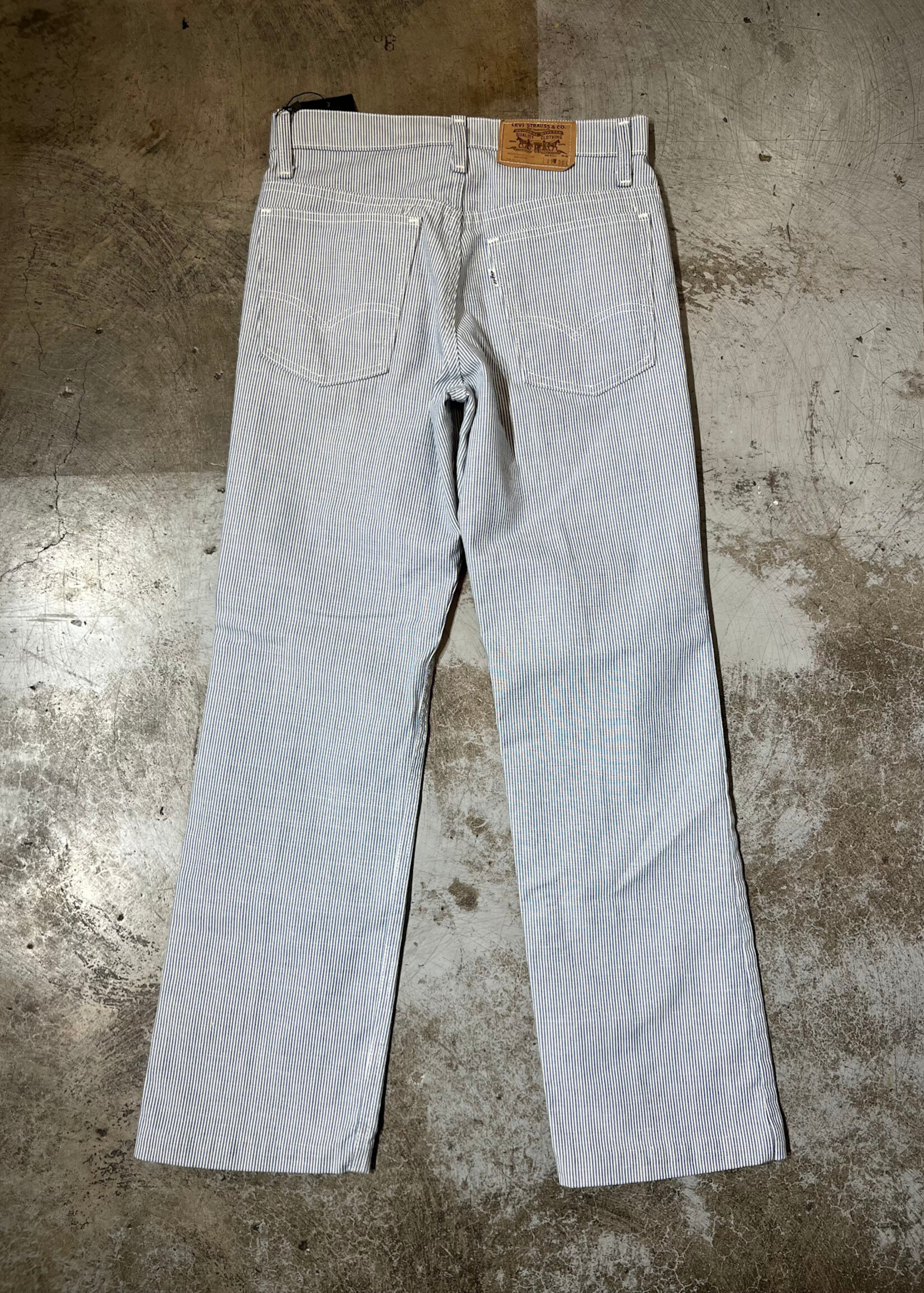 Vintage Levi's Big E Pinstripe Flares 27
