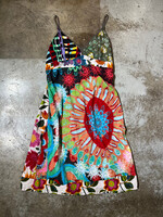 Desigual Abstract Print Tank Dress S/M
