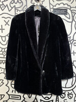 Style Vintage Black Teddy Coat OSFA