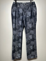 Fubu AOP Grey Y2K Pants Fem 30