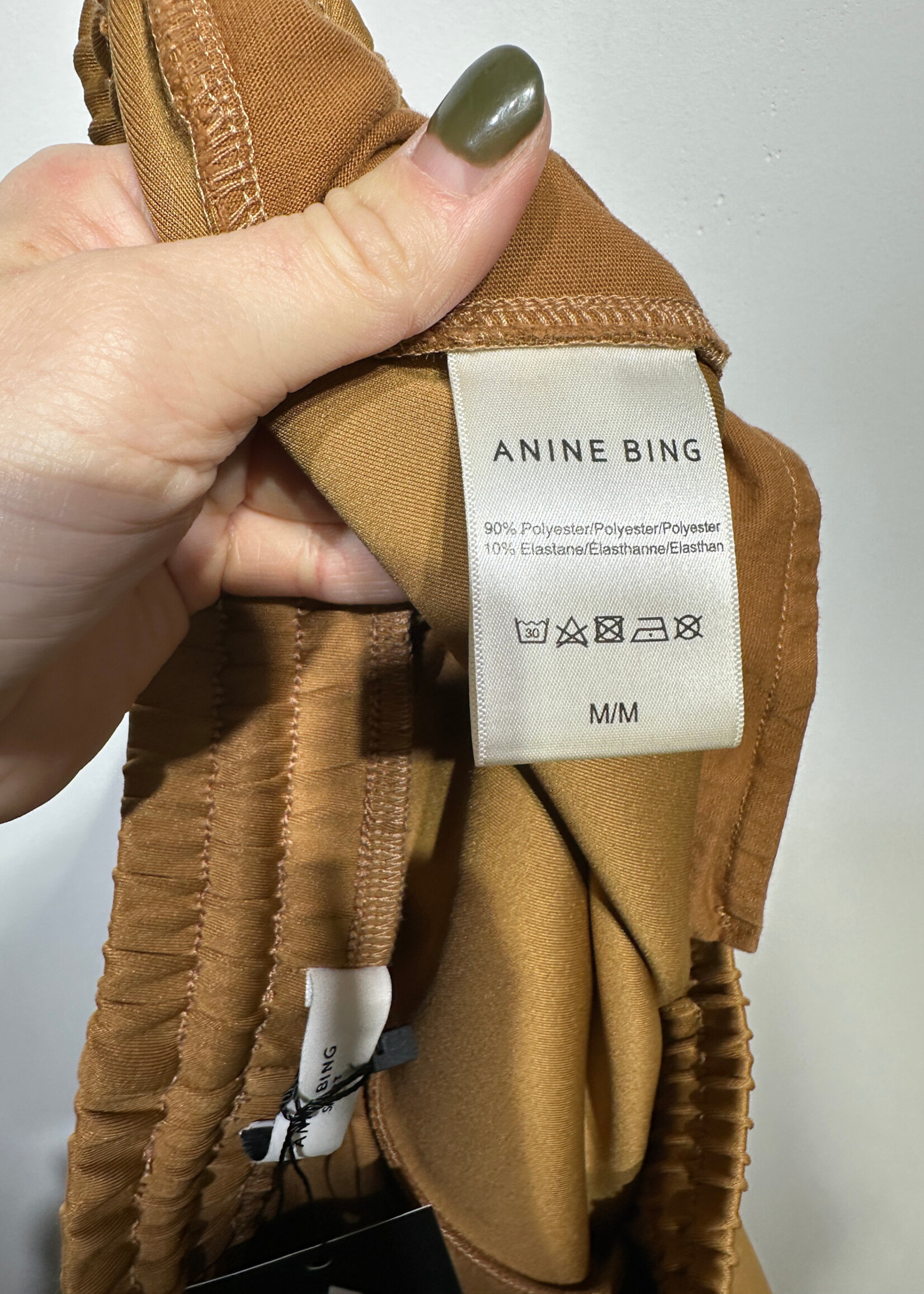 Anine Bing Tan Sweatpants M/29