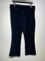 Free Pople Navy Velour Flared Pants NWT Fem 33/L